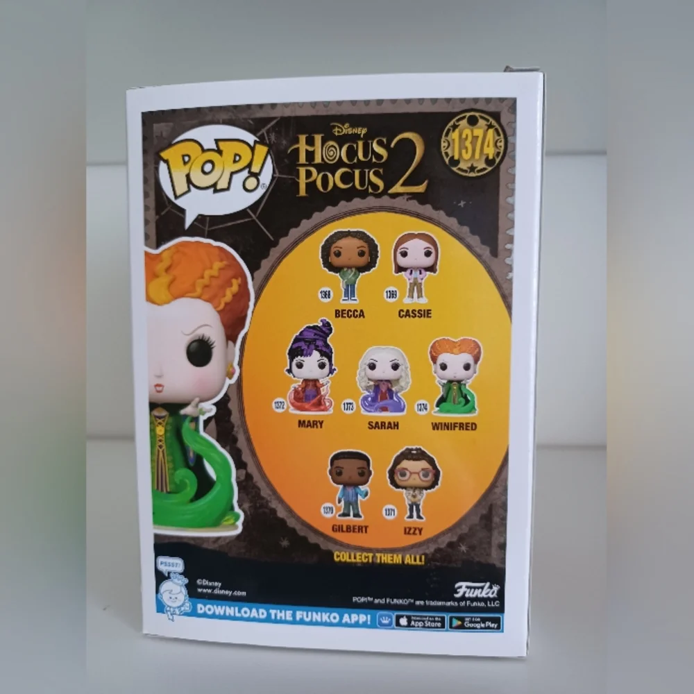 Disney Winifred Sanderson From Hocus Pocus 2 1374 Disney Movies Funko‎ Pop